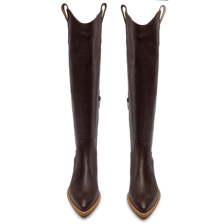 Kozaki R.Polański 1416 - Brązowy Lico