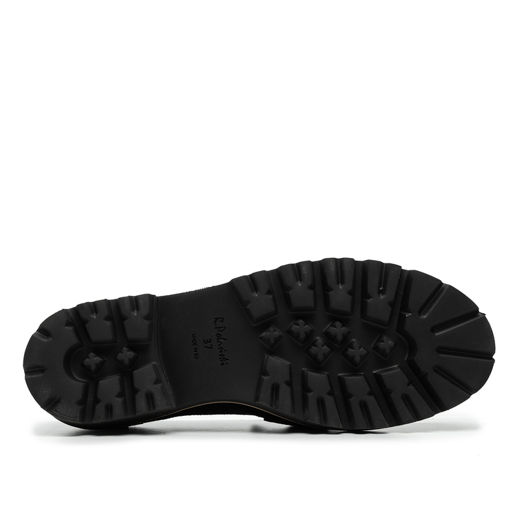 Półbuty R.Polański 1602 - Czarny Zamsz