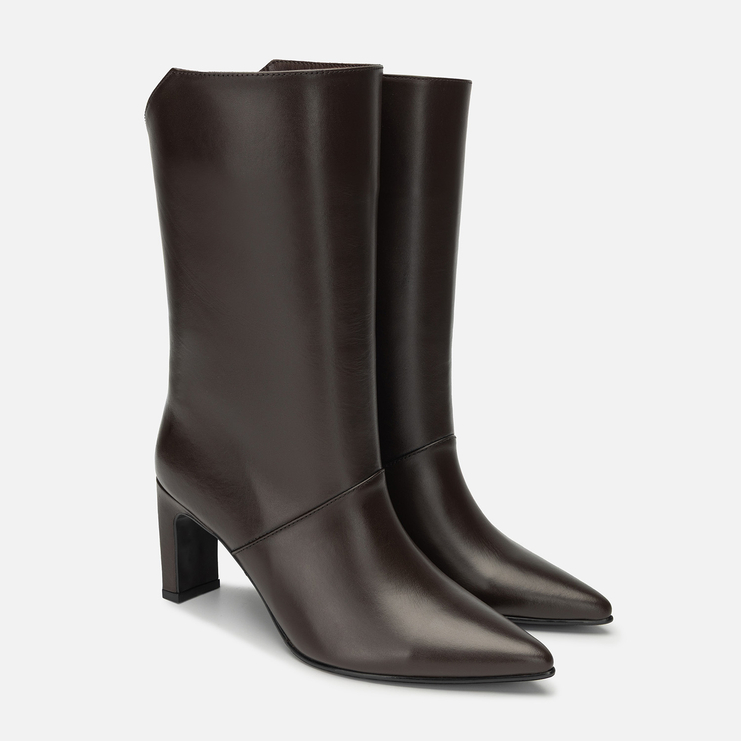 Botki R.Polański 2260 - Brązowy Lico