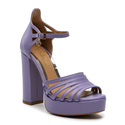 Sandały R.Polański 1667 - Fioletowy Polina 288 Lico