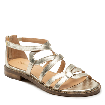 Sandały R.Polański 1642 - Złoty Lico