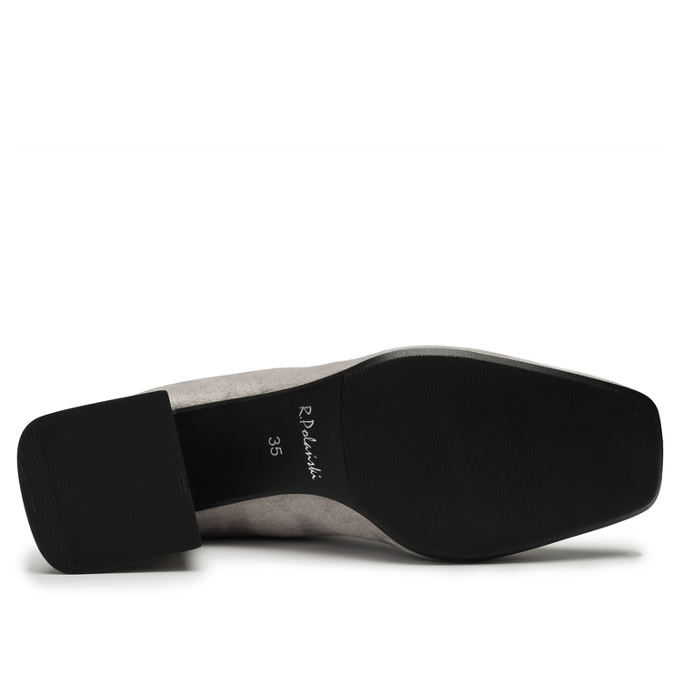 Muszkieterki 1185 - Szary Zamsz