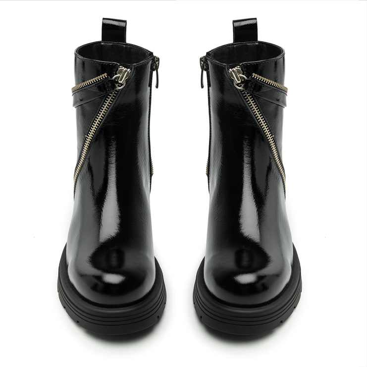 Botki R.Polański 2045 - Czarny Naplak