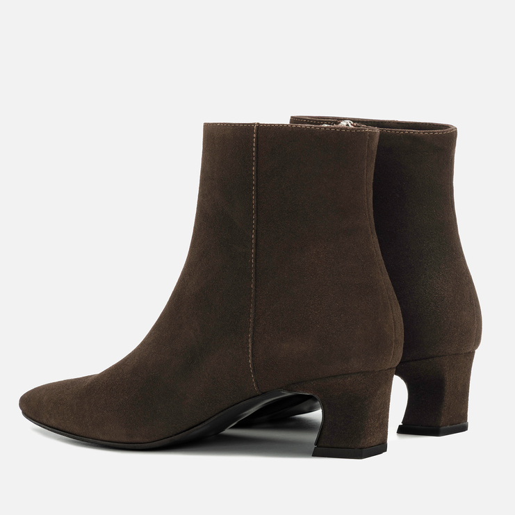 Botki R.Polański 2265 - Brązowy Zamsz