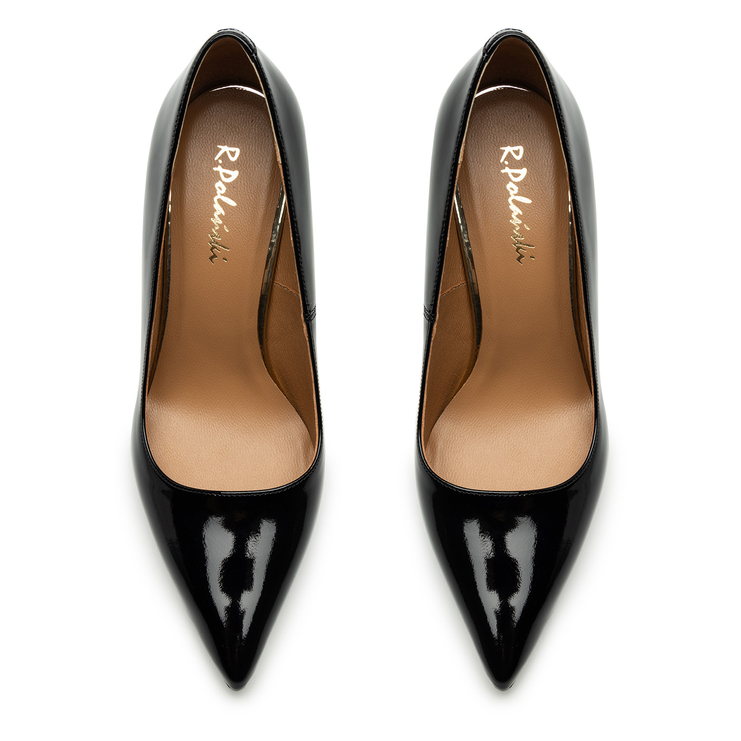 Czółenka R.Polański 1809 - Czarny Lakier