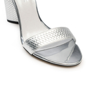 Sandały 876 - Srebrna Plecionka