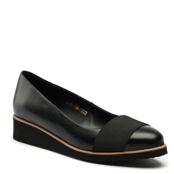 Półbuty R.Polański 1161 - Czarny Lico