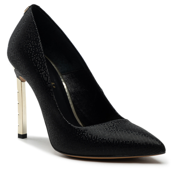 Szpilki R.Polański 808 - Czarny Pixel