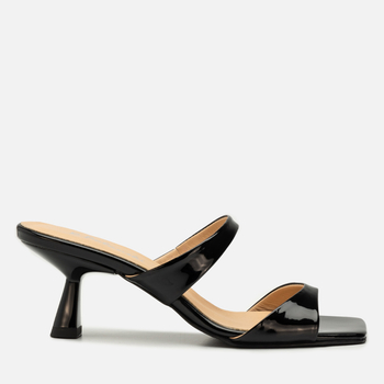 Klapki R.Polański 2187 - Czarny Lakier