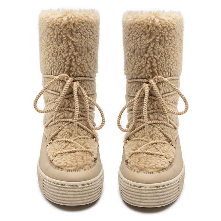 Śniegowce R.Polański 1591 - Beżowy Lico