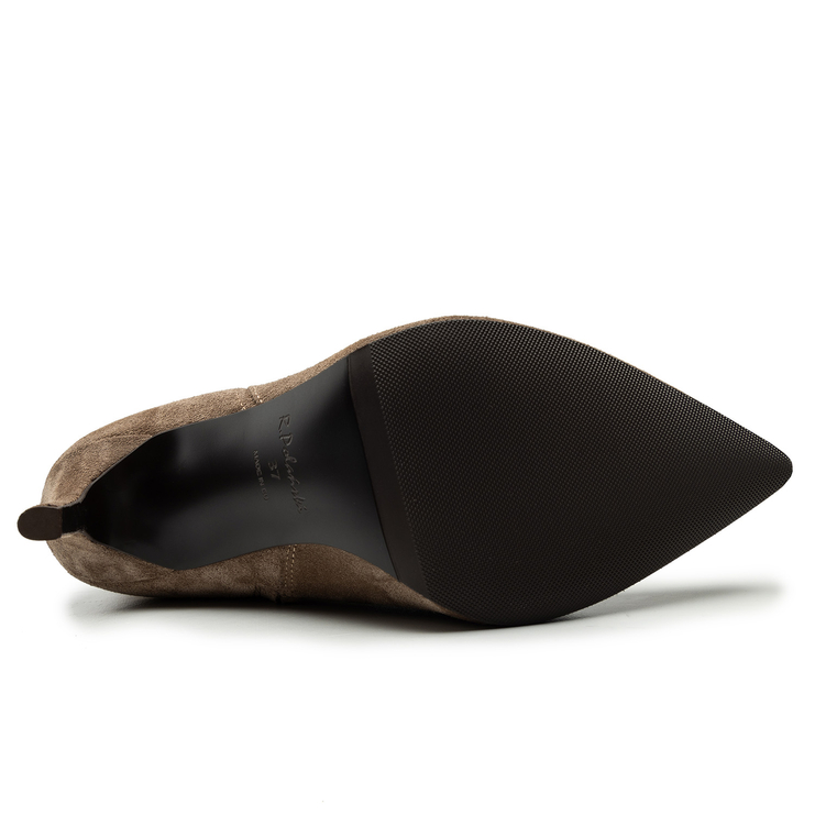 Kozaki R.Polański 1717 - Taupe FR Zamsz