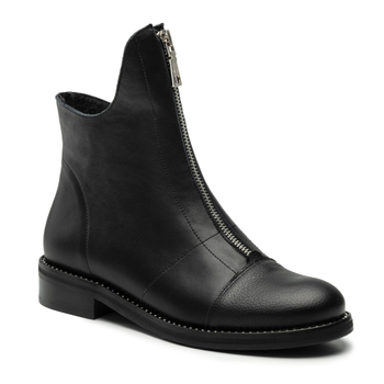 Botki R.Polański 1580/K - Czarny Lico/Czarny Dollaro