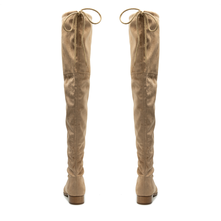 Muszkieterki R.Polański 794 - Beżowy Zamsz