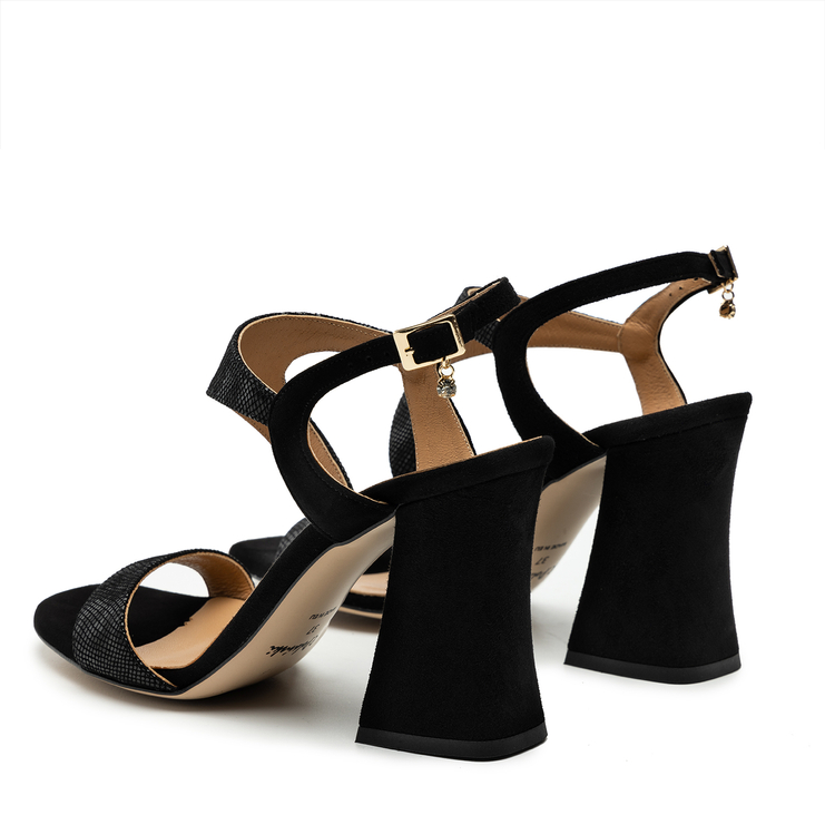 Sandały R.Polański 1681 - Czarny