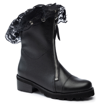 Botki 887 - Czarny Lico