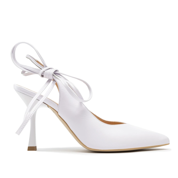 Sandały R.Polański 1421 - Biały Lico