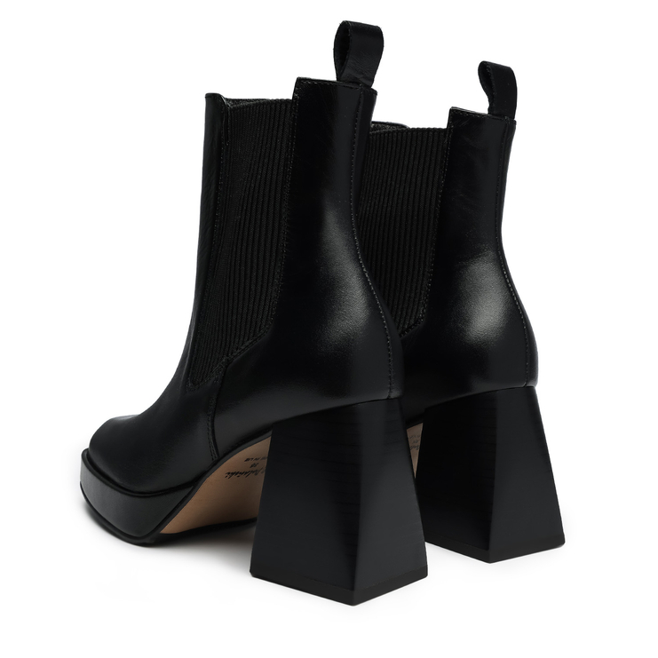 Botki 1353 - Czarny Lico