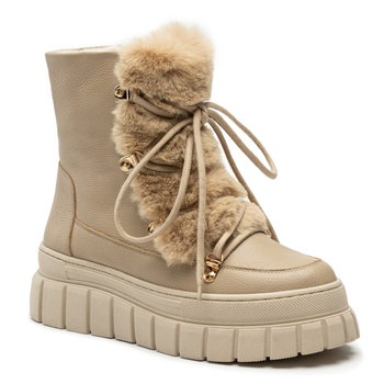 Śniegowce R.Polański 1728 - Beżowy Lico