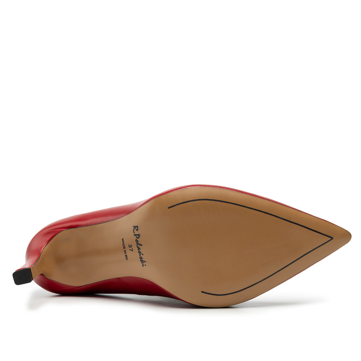 Czółenka R.Polański 1809 - Czerwony Lico