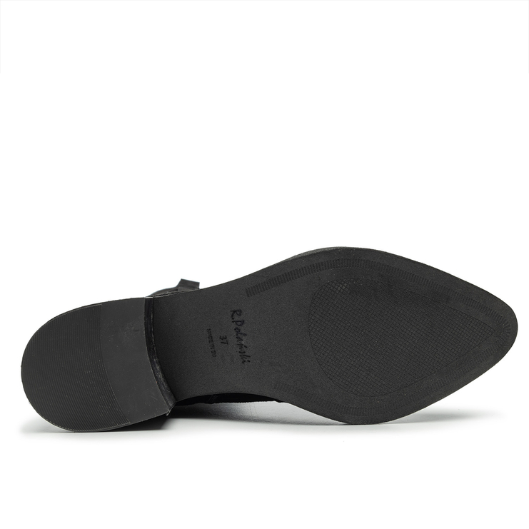 Kozaki R.Polański 1801 - Czarny Zamsz