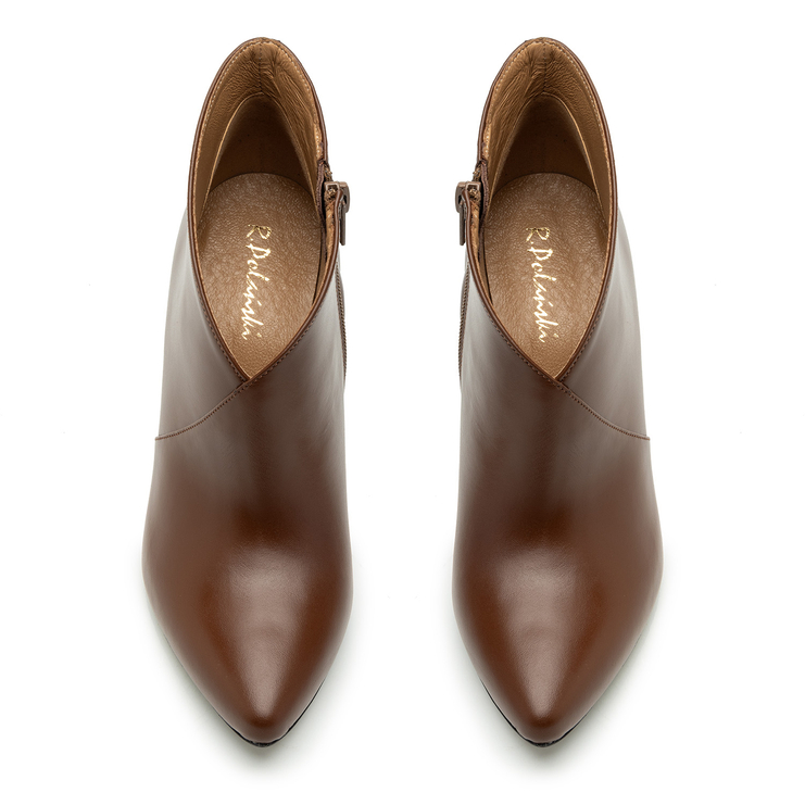 Botki R.Polański 716 - Brązowy TST Lico