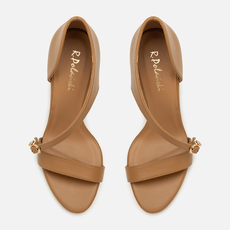 Sandały R.Polański 1704 - Karmel TST Lico