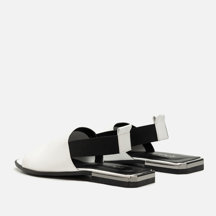 Sandały R.Polański 2165 - Biały Lico