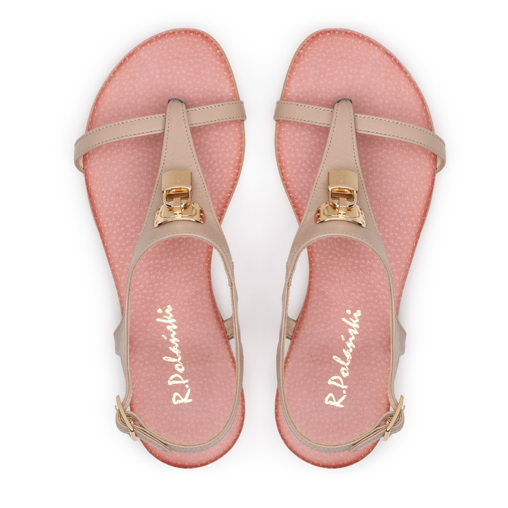 Sandały 1100 - Różowy Lico