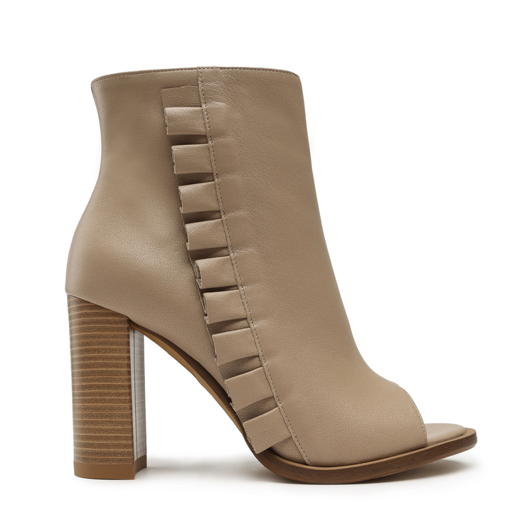 Botki R.Polański 1413 - Beżowy Lico