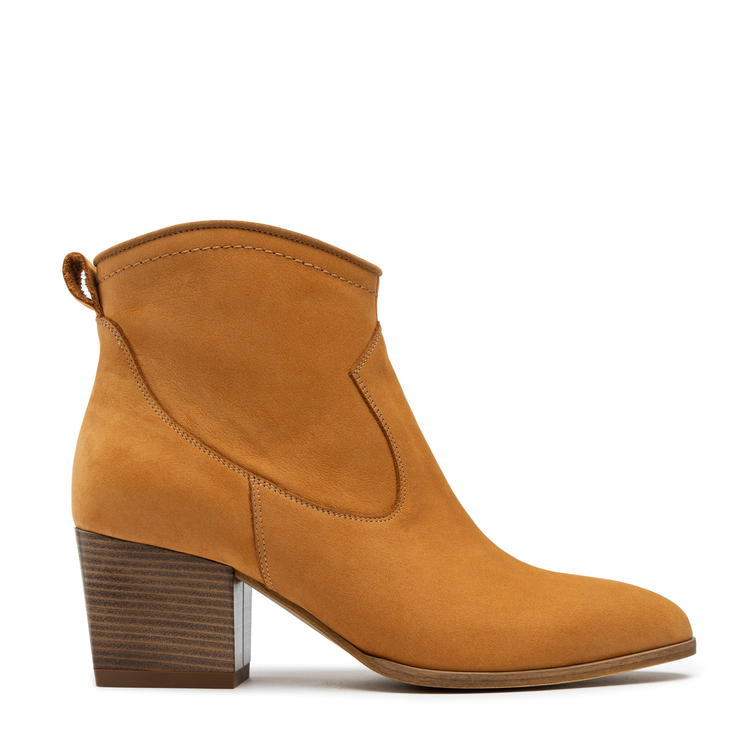 Botki R.Polański 1147 - Rudy C Nubuk