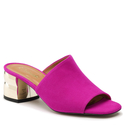 Klapki R.Polański 940 - Fuksja Zamsz