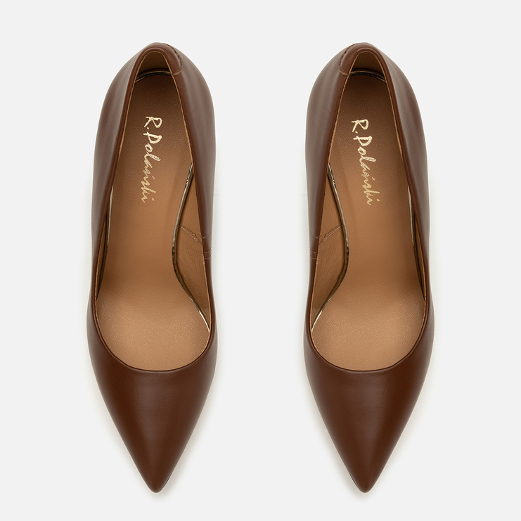 Szpilki R.Polański 1914 - Brązowy TST Lico