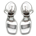 Sandały R.Polański 1510 - Srebrny Lico