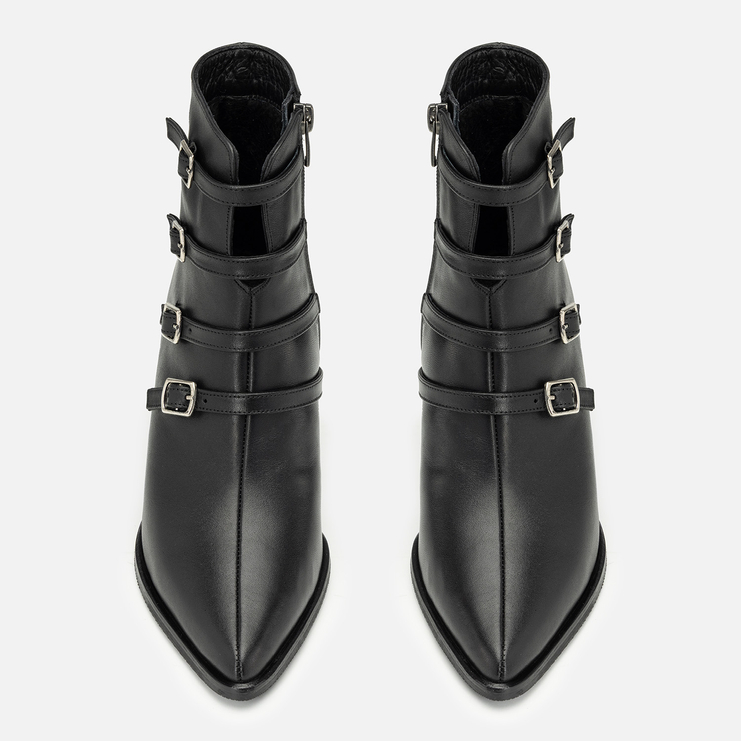 Botki R.Polański 2235 - Czarny Lico