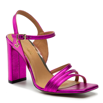 Sandały R.Polański 1676 - Fuksja Galaxy