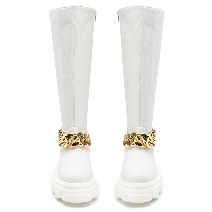 Kozaki R.Polański 1250 - Biały Lico