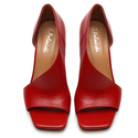 Sandały R.Polański 1286 - Czerwony Lico