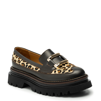 Półbuty R.Polański 2006 - Brązowy Lico/Pantera