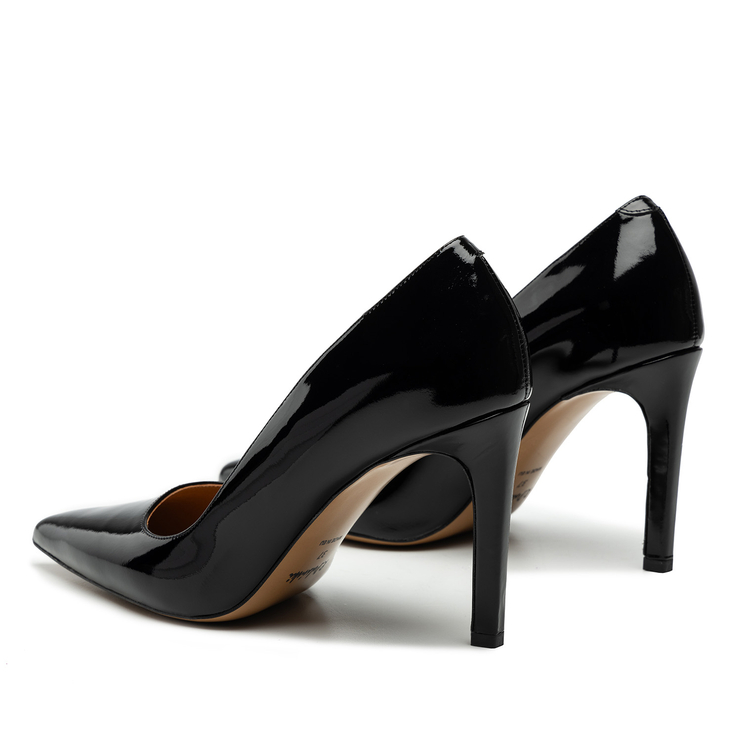 Czółenka R.Polański 1809 - Czarny Lakier