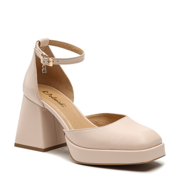 Sandały R.Polański 1454 - Ekri Polina 265 Lico