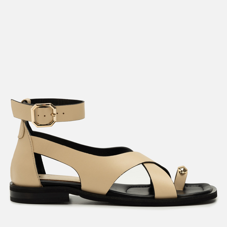 Sandały R.Polański 2183 - Beżowy Lico