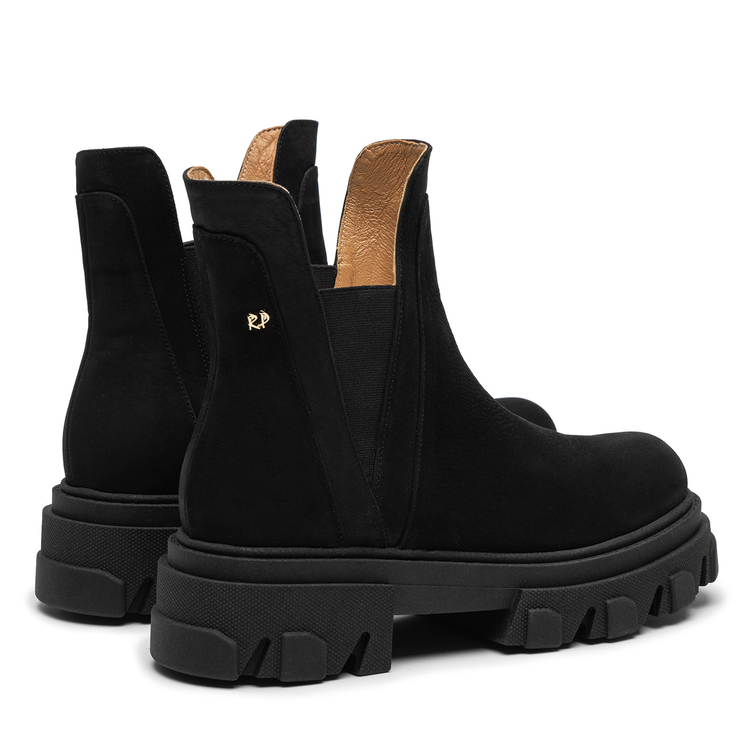 Botki R.Polański 1242 - Czarny Nubuk