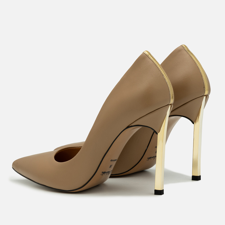 Szpilki 1044 - Camel Lico