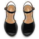 Sandały R.Polański 1641 - Czarny Icar Lico