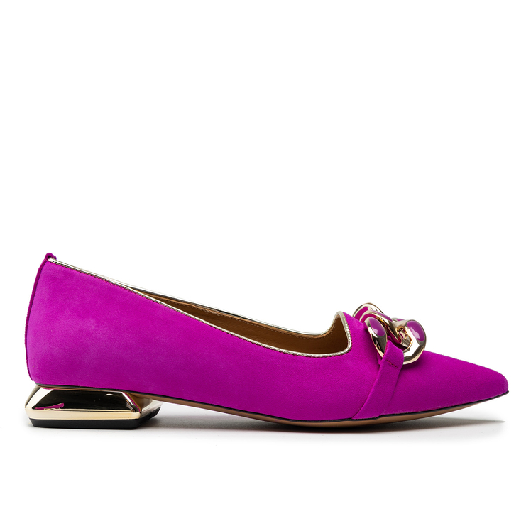 Baleriny R.Polański 1265 - Fuksja Zamsz