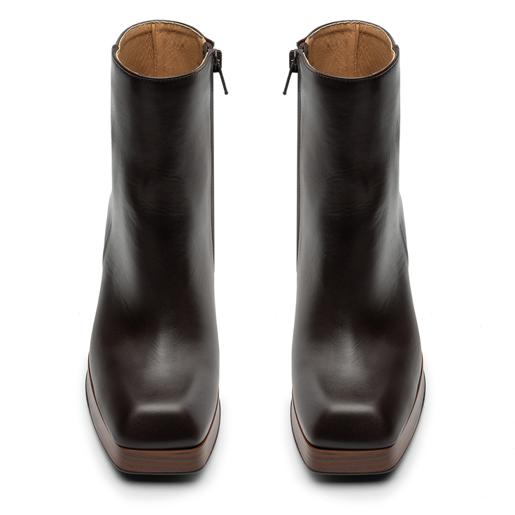 Botki R.Polański 1546 - Brązowy Lico