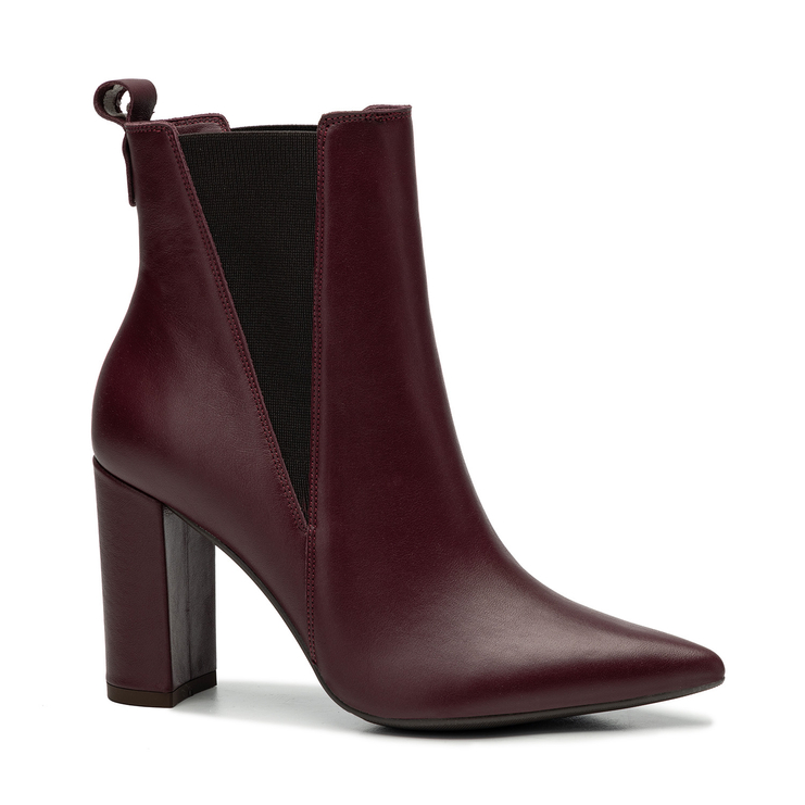 Botki R.Polański 1748 - Bordowy Lico