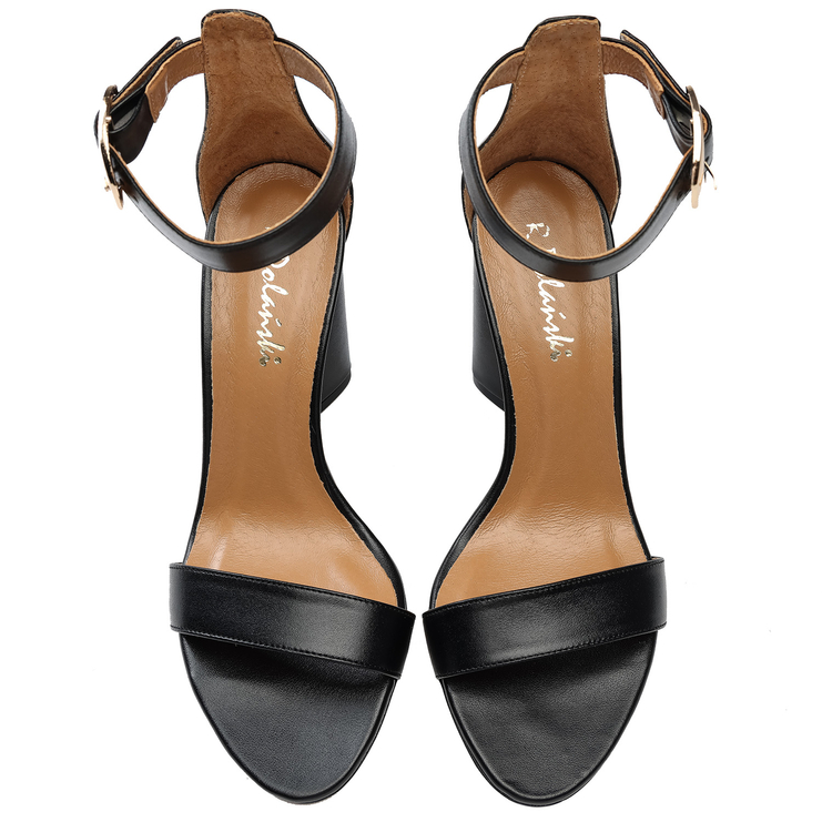 Sandały 876 - Czarny Lico