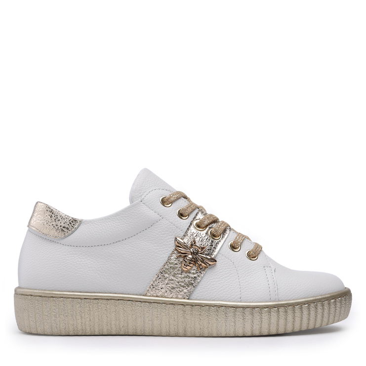 Sneakersy 961 - Biały Lico/Złoty