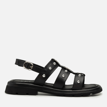 Sandały R.Polański 2204 - Czarny Lico